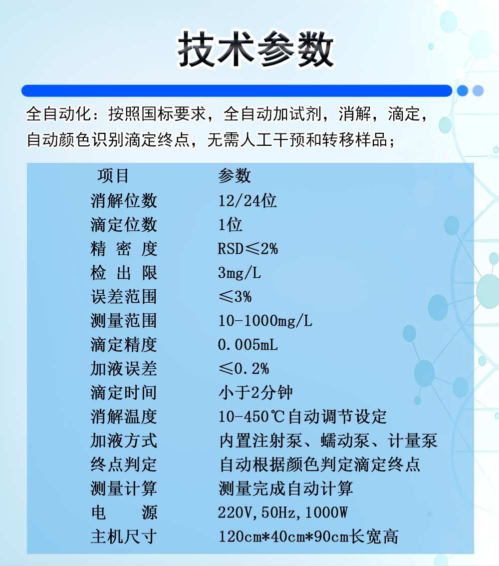 全自動(dòng)COD分析儀 全自動(dòng)COD分析儀