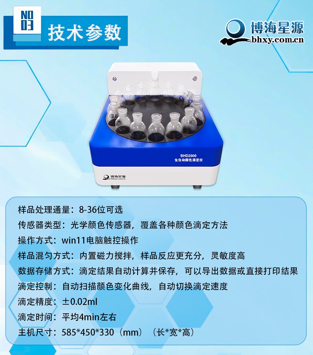 全自動顏色滴定儀BHD-2000 全自動顏色滴定儀BHD-2000