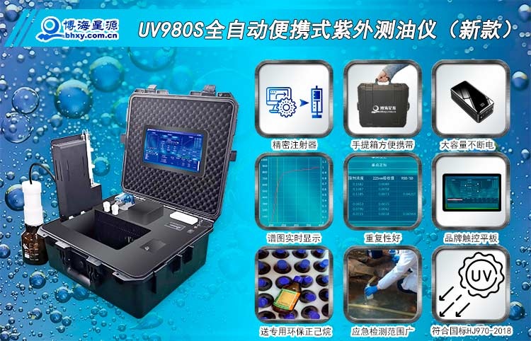 全自動(dòng)便攜式紫外測油儀