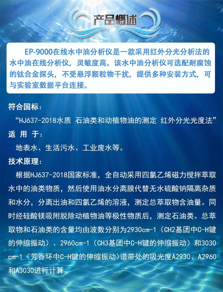 水中油在線水質(zhì)分析儀